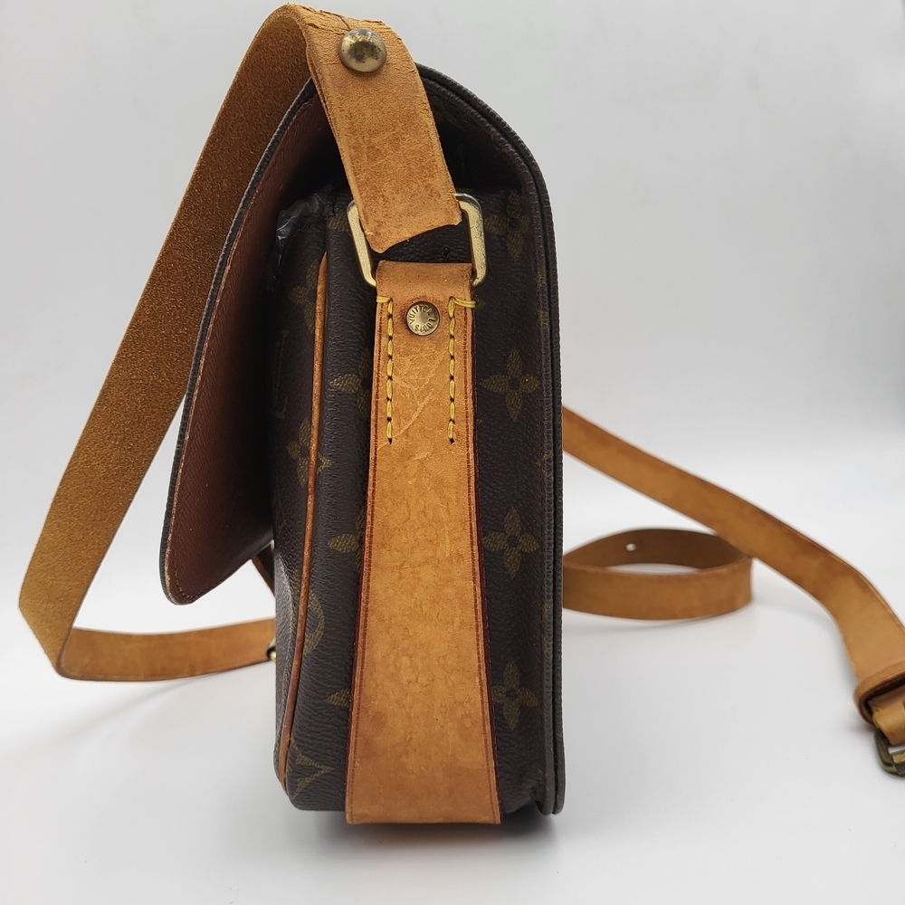 Louis Vuitton Monogram Cartouchiere MM, Authentic w/COA... - Picture 4 of 16